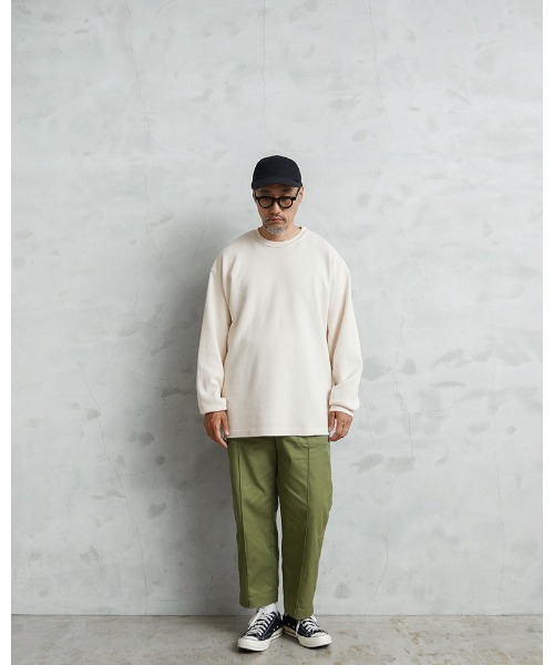 「WAIPER.inc」 長袖Tシャツ L アイボリー メンズ_画像5