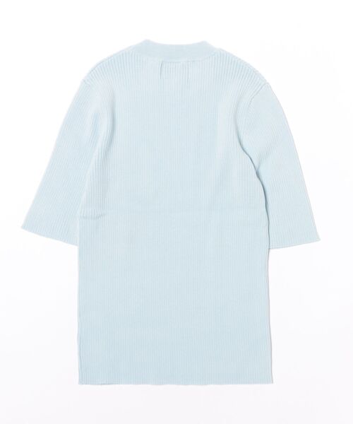 CLANE（クラネ） ニット セーター CLANE H/N HALF SLEEVE RIB KNIT
