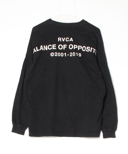 「RVCA」 長袖Tシャツ SMALL ブラック メンズ_画像2