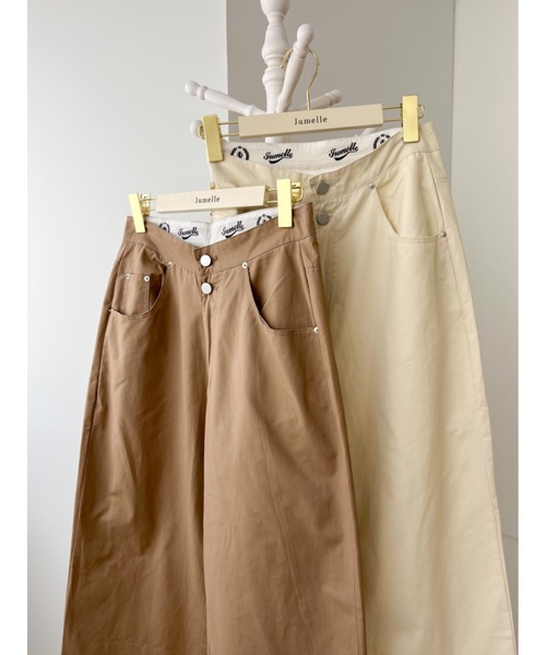 「JUMELLE」 チノパンツ SMALL ベージュ レディース_画像3