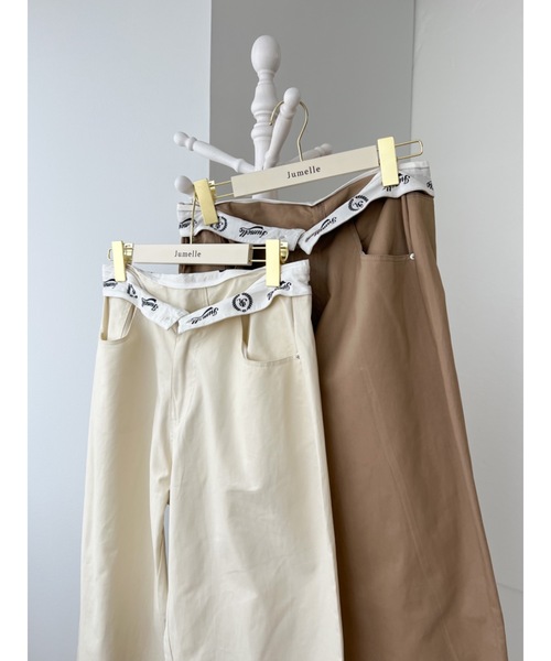「JUMELLE」 チノパンツ SMALL ベージュ レディース_画像5