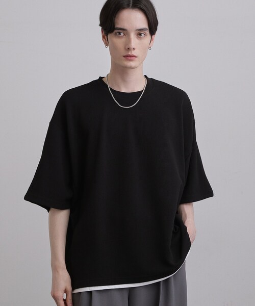 tk.TAKEO KIKUCHI（ティーケータケオキクチ） tシャツ 「ネックレス付