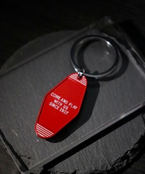 キーホルダー モーテルキータグ ホテルキーホルダー(BDS) : ZOZOTOWN