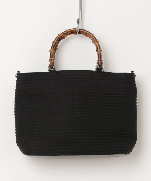 最終値下げ　グッチ バンブーハンドル トートバッグ・ハンドバッグ ブラック GUCCI（グッチ） Bamboo ハンドバッグ - ブラック レディース