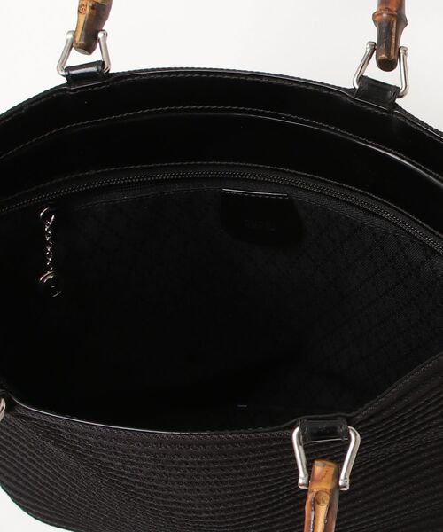 GUCCI（グッチ） Bamboo ハンドバッグ - ブラック レディース