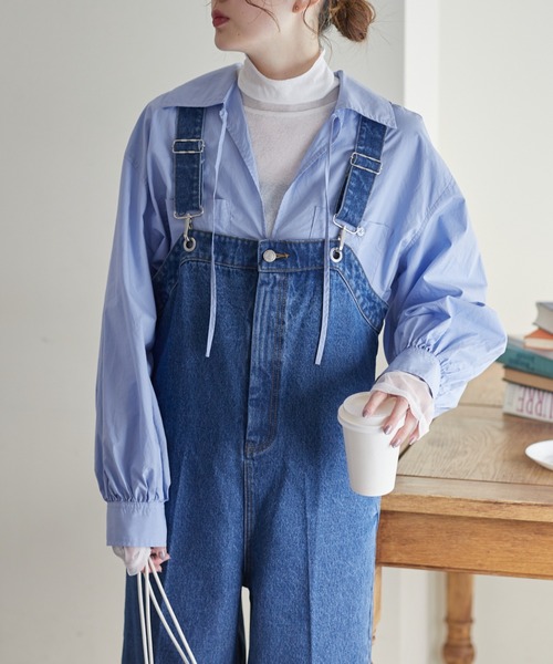 CIAOPANIC TYPY WILLOW ライトブルー サロペット CIAOPANIC TYPY（チャオパニックティピー） 「WILLOW」オーバーオール