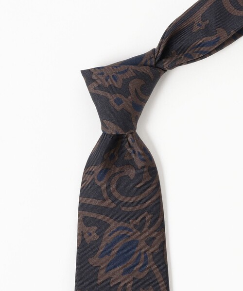 定価約2.3万　未使用　Holliday & Brown ペイズリー柄 ネクタイ BEAMS F（ビームスF） ネクタイ Holliday ＆ Brown / シルク