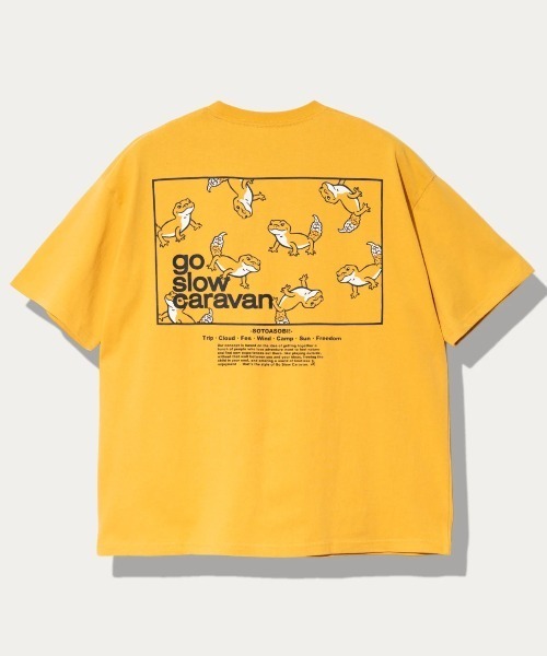 tシャツ USA/C スクエアLOGO バックプリント ゆったりTEE メンズ レディースの画像