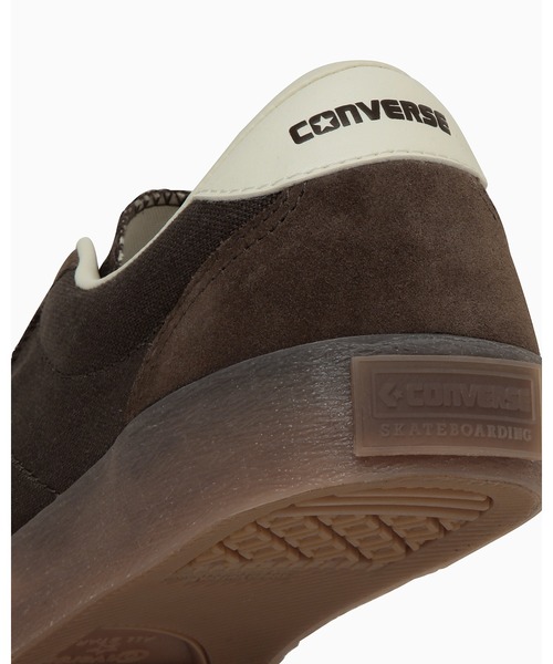 「CONVERSE SKATEBOARDING」 ローカットスニーカー 5.5 ブラウン メンズ_画像8