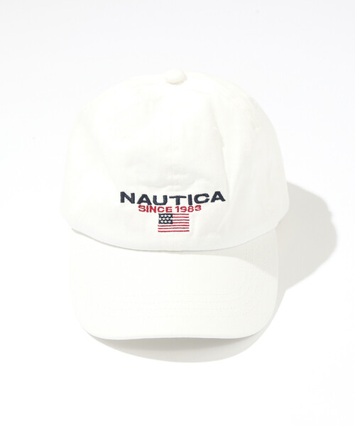 NAUTICA（ノーティカ） キャップ 帽子 メンズ フラッグロゴ刺繍 ベース