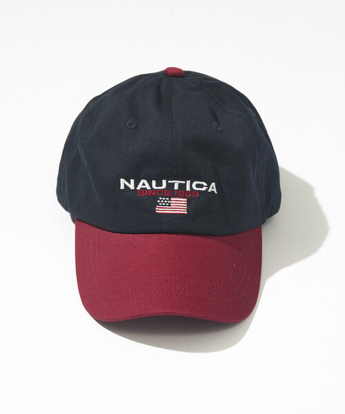 NAUTICA（ノーティカ） キャップ 帽子 フラッグロゴ刺繍 ベースボール
