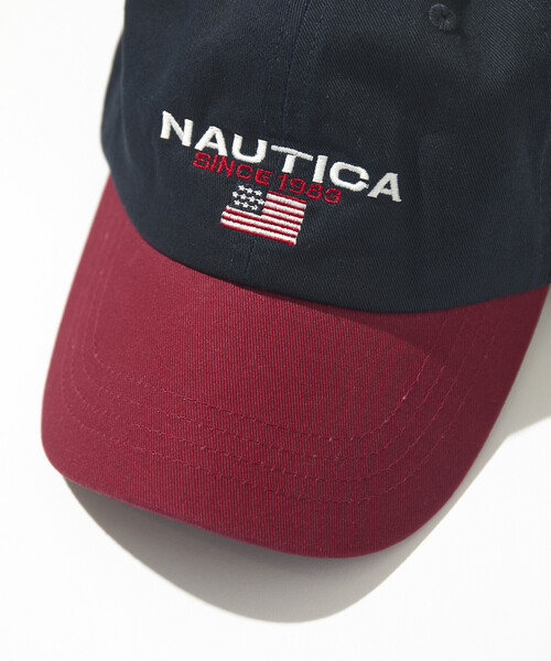 NAUTICA（ノーティカ） キャップ 帽子 フラッグロゴ刺繍 ベースボール