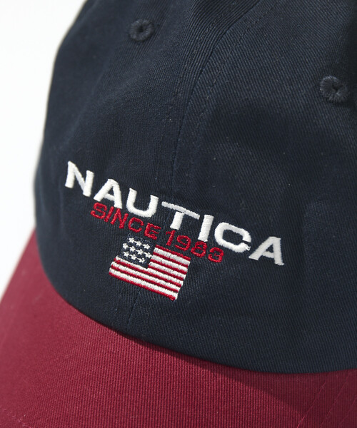 NAUTICA（ノーティカ） キャップ 帽子 フラッグロゴ刺繍 ベースボール