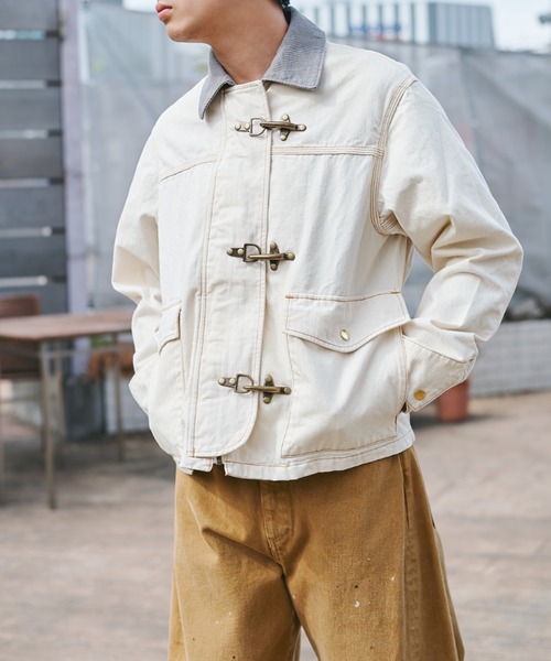 ブルゾン アウター FIREMAN JACKET メンズの画像