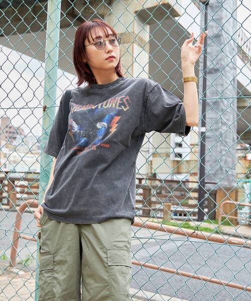 「FFEIN」 半袖Tシャツ MEDIUM グレー メンズ_画像3