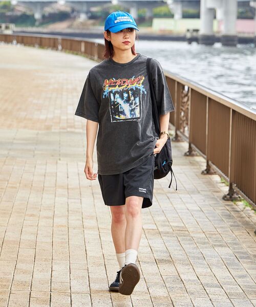 「FFEIN」 半袖Tシャツ MEDIUM グレー メンズ_画像4