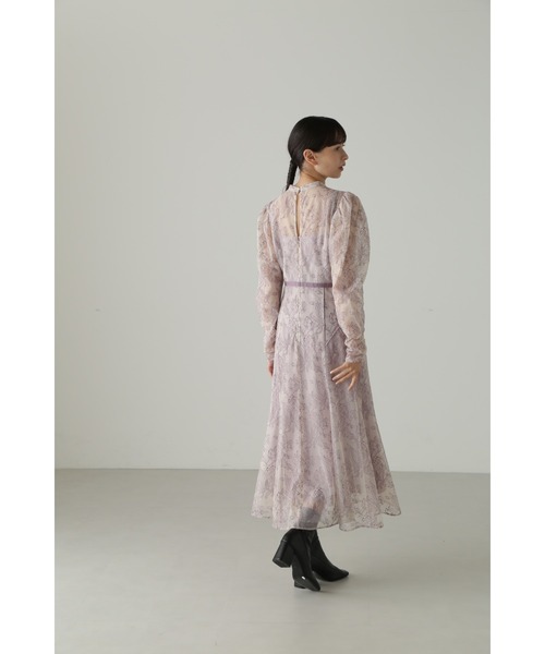 「JILL STUART」 長袖ワンピース 4 ピンク レディース_画像5