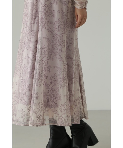 「JILL STUART」 長袖ワンピース 4 ピンク レディース_画像7