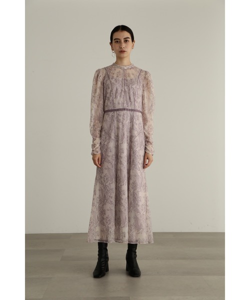 「JILL STUART」 長袖ワンピース 4 ピンク レディース_画像9
