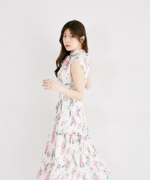 tocco closet（トッコ クローゼット） ワンピース 2WAYボウタイ