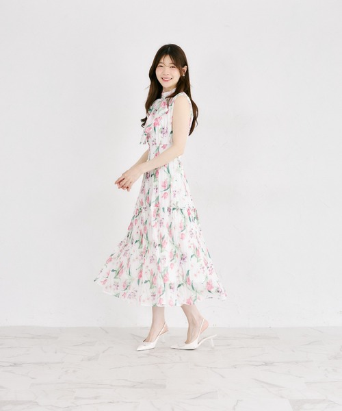 tocco closet（トッコ クローゼット） ワンピース 2WAYボウタイ
