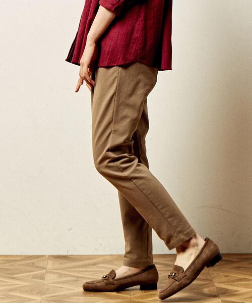 「MELROSE claire」 イージーパンツ 1 ベージュ レディース_画像2