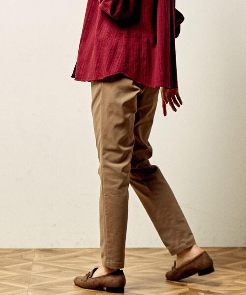 「MELROSE claire」 イージーパンツ 1 ベージュ レディース_画像3