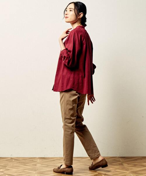 「MELROSE claire」 イージーパンツ 1 ベージュ レディース_画像4