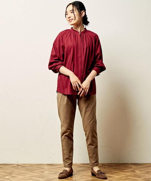 「MELROSE claire」 イージーパンツ 1 ベージュ レディース_画像5