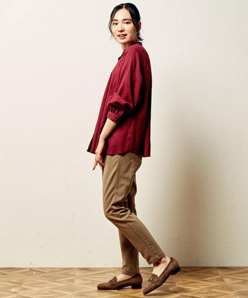 「MELROSE claire」 イージーパンツ 1 ベージュ レディース_画像6