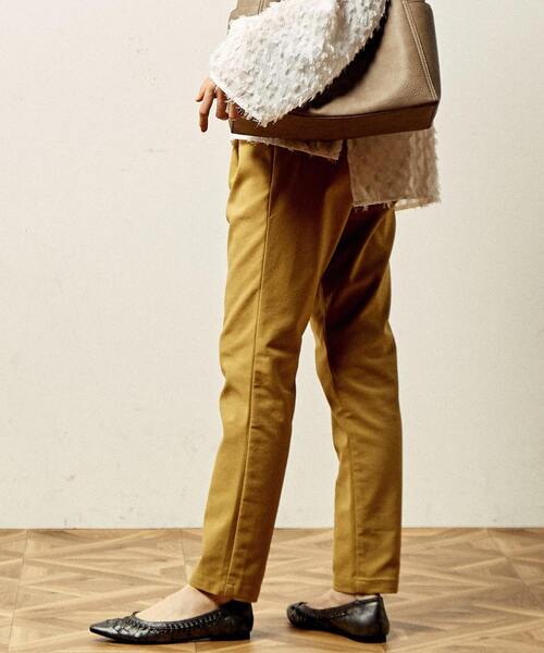 「MELROSE claire」 イージーパンツ 1 ベージュ レディース_画像9