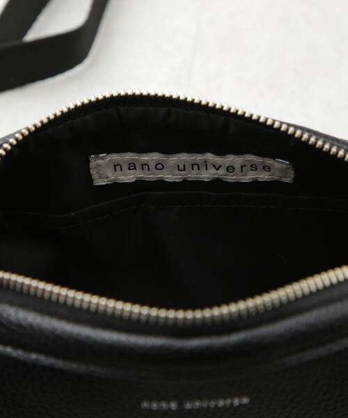 NANO universe（ナノ・ユニバース） ショルダーバッグ フェイクレザー