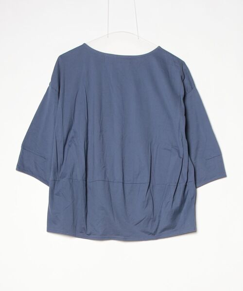 「MidiUmi」 7分袖カットソー - ブルー レディース_画像2
