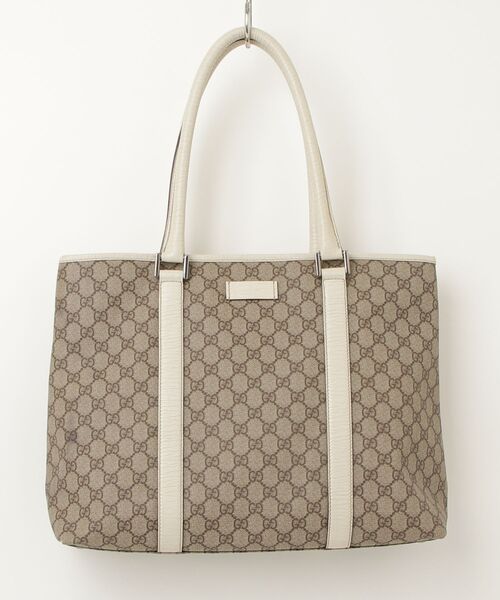 k*m様 GUCCI GGスプリーム トートバッグ GUCCI（グッチ） GGスプリーム トートバッグ - ベージュ レディース