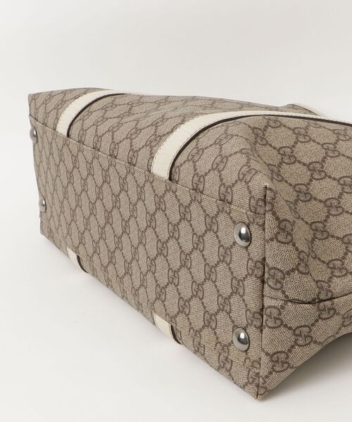 GUCCI（グッチ） GGスプリーム トートバッグ - ベージュ レディース