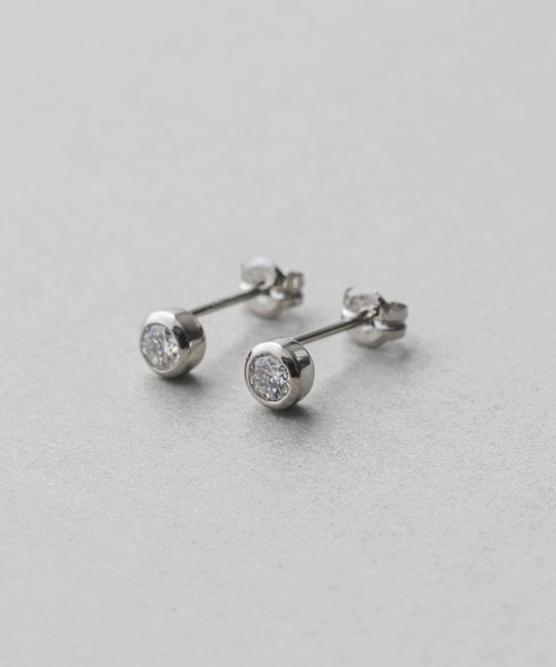ピアス PT900 ダイヤモンド 0.2ct ピアス「ブライト」 ピアス ダイヤモンド PT900 2ct ブライト