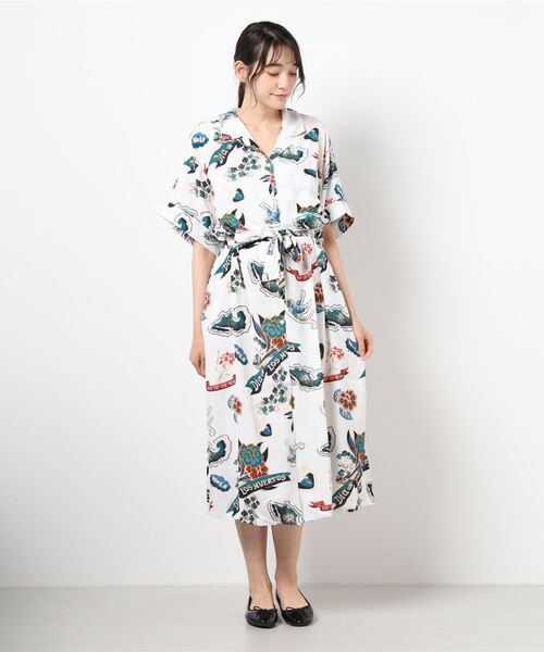 得価new ワンピース Paypayモール店 通販 Paypayモール シャツワンピース アルマアロハシャツワンピース Zozotown 大人気 Vanderschooten Com