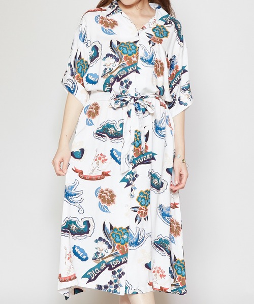 得価new ワンピース Paypayモール店 通販 Paypayモール シャツワンピース アルマアロハシャツワンピース Zozotown 大人気 Vanderschooten Com