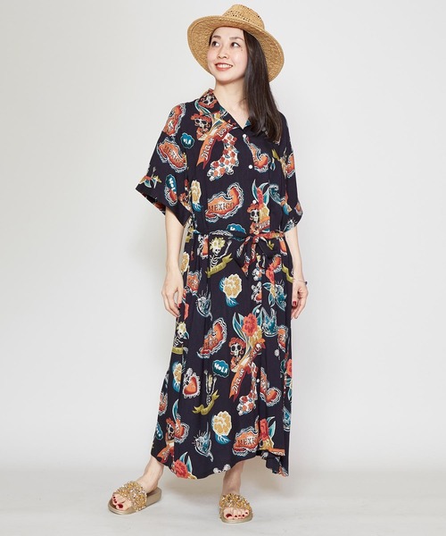 得価new ワンピース Paypayモール店 通販 Paypayモール シャツワンピース アルマアロハシャツワンピース Zozotown 大人気 Vanderschooten Com