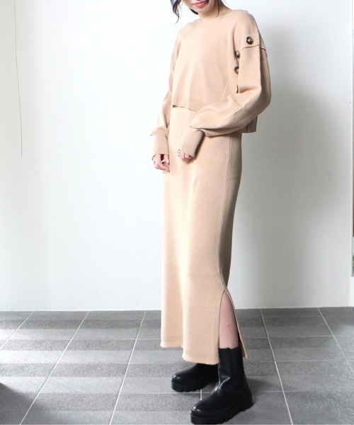 ワンピース Oneway ニットレイヤードワンピース Zozotown Paypayモール店 通販 Paypayモール