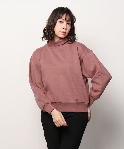 スウェット カーボナイズドフリース ボリュームスリーブ タートルネックTシャツ|ZOZOTOWN |13