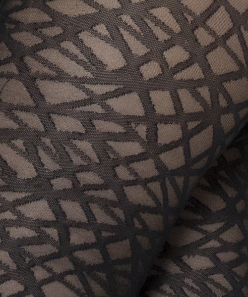 タイツ Vivienne Line Tights Black レディース : ZOZOTOWN