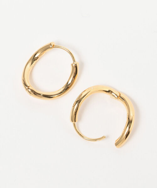 ピアス BAR JEWELLERY / CHUNKY Gold ピアス レディースの画像