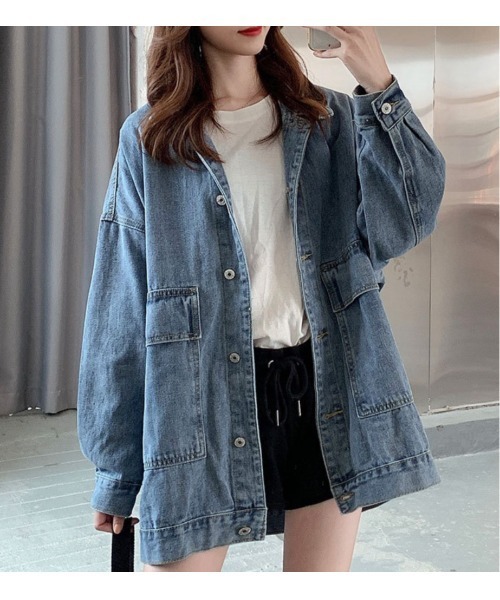 デニムジャケット gジャン デニムカバーオール レディース メンズ