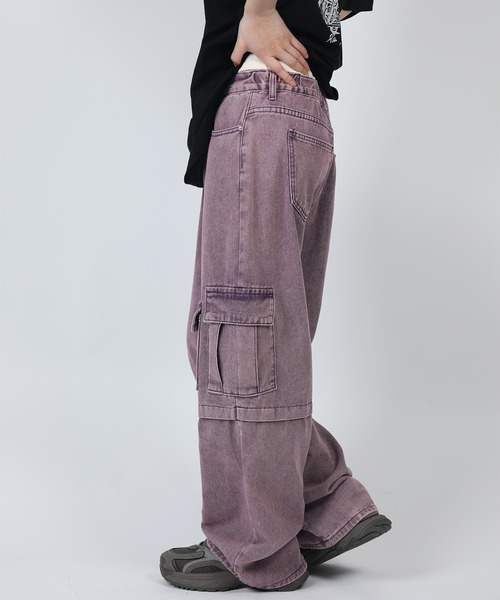 ジーンズ デニム デニムパンツ 「HOOK」for girls アシンメトリー