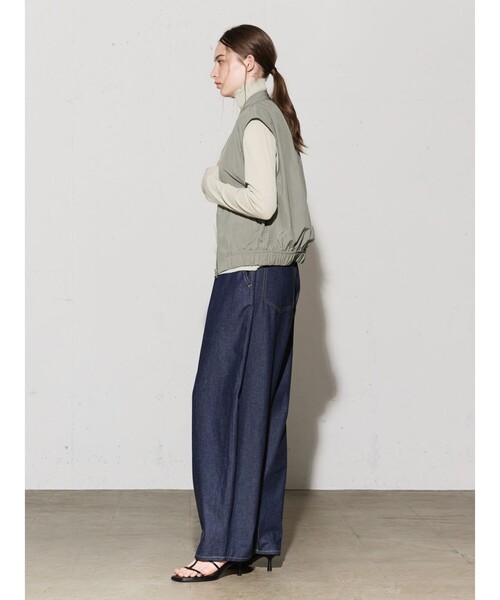 ベスト ジレ MIDIUMISOLID for Ladies ミリタリーベスト レディース MIDIUMISOLID ベスト ジレ for Ladies ミリタリーベスト