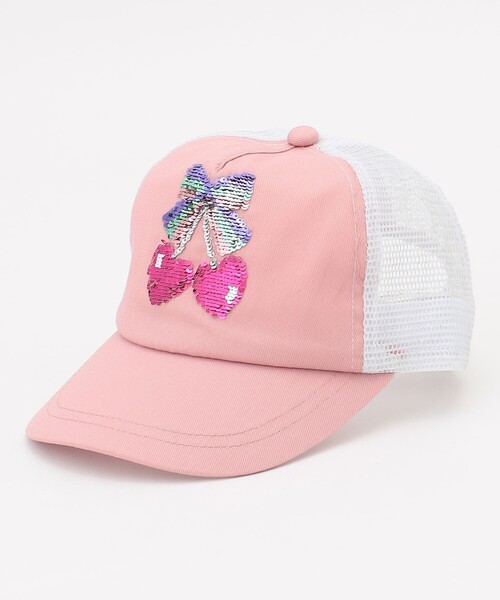 ANY（エニィ） キャップ 帽子 スパンコール メッシュ キャップ キッズ