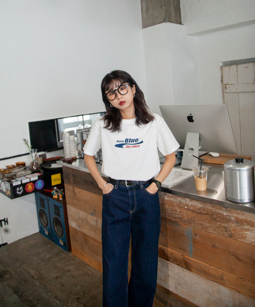 tシャツ アソートプリント半袖Tシャツ レディース : ZOZOTOWN