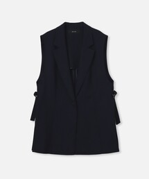 お値下中【美品】クチートアマーノ　ジレ　ベスト コンパクトジレ[セットアップ可能]