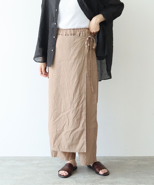 パンツ コットンキュプラプロダクトダイ ラップパンツ 1701PT049241  